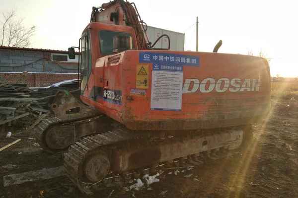 山西出售转让二手10000小时2009年斗山DH220LC挖掘机