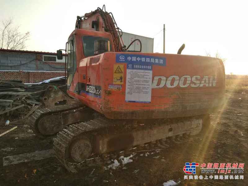 山西出售转让二手10000小时2009年斗山DH220LC挖掘机