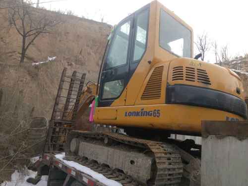 山西出售转让二手9947小时2009年龙工LG6060挖掘机