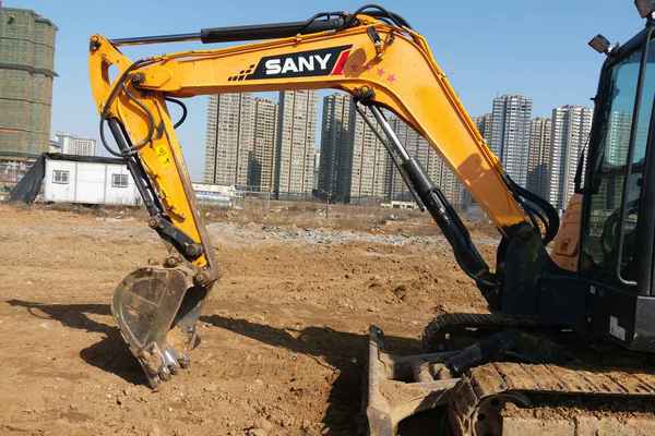 河南出售转让二手3848小时2014年三一重工SY55C挖掘机