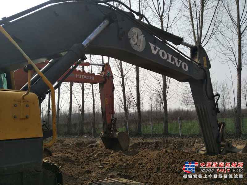 河南出售转让二手6587小时2012年沃尔沃EC360BLC挖掘机