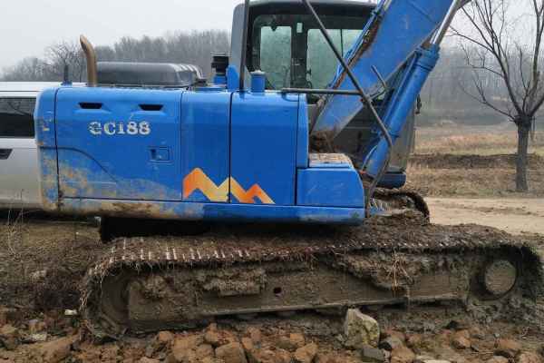 河南出售转让二手5926小时2012年山重建机GC138挖掘机