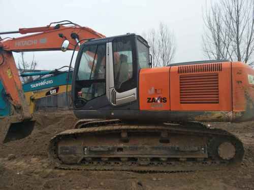 河南出售转让二手6542小时2011年日立ZX200挖掘机