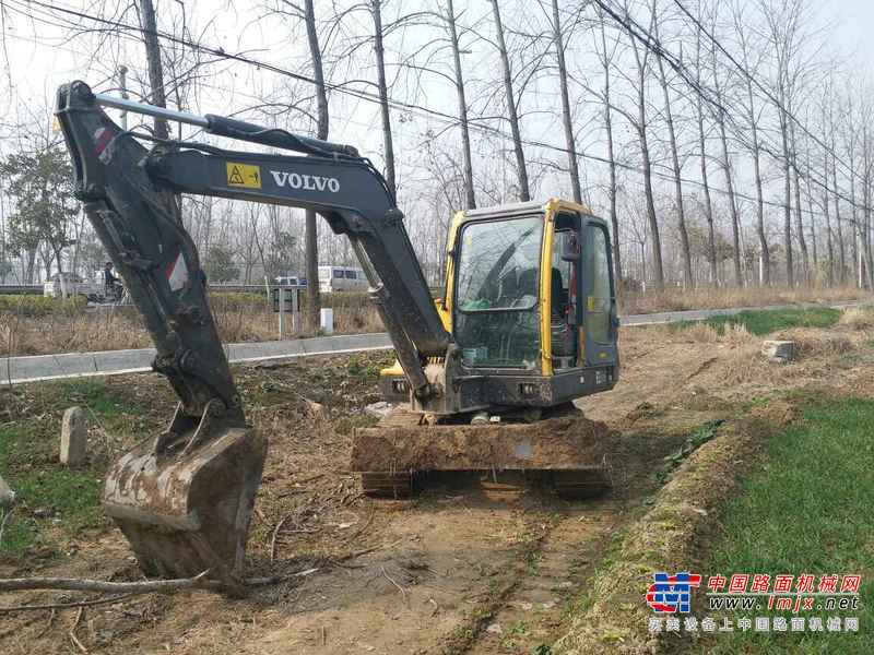 江苏出售转让二手9735小时2012年沃尔沃EC55B挖掘机