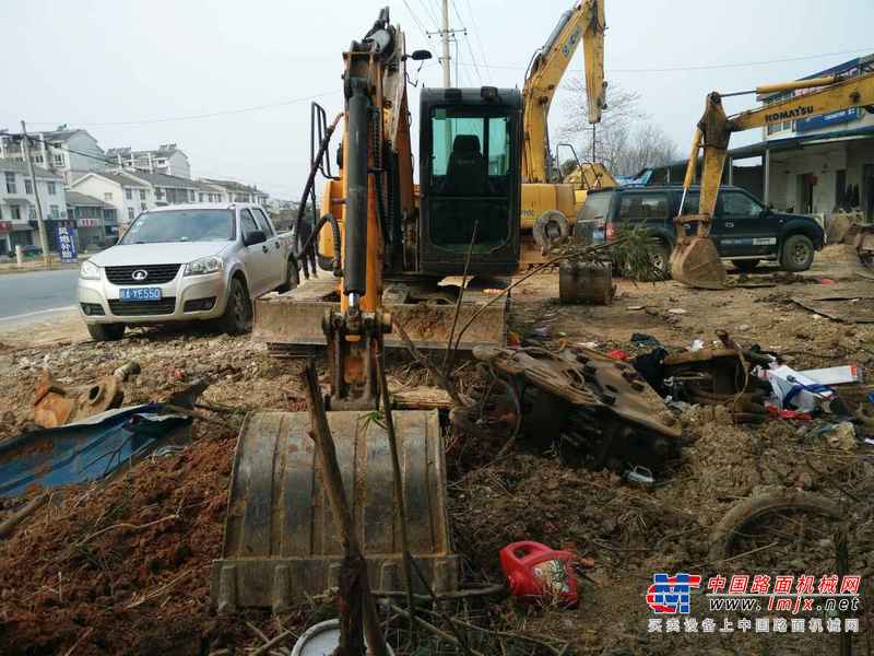 安徽出售转让二手7500小时2012年三一重工SY75C挖掘机
