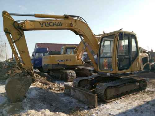 吉林出售转让二手7200小时2011年玉柴YC85挖掘机
