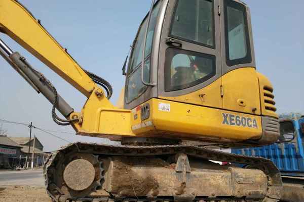 山西出售转让二手3200小时2014年徐工XE60CA挖掘机