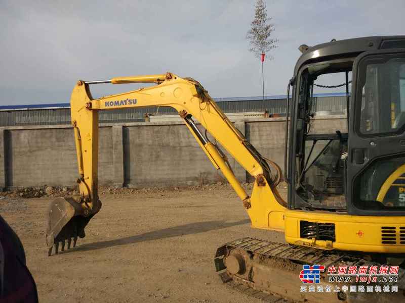 山东出售转让二手3400小时2012年小松PC55MR挖掘机