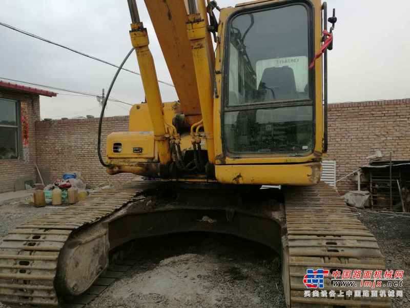 山西出售转让二手7800小时2008年现代R225挖掘机