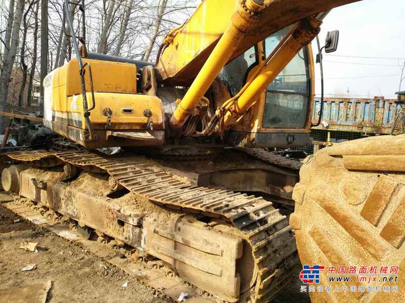 河南出售转让二手8600小时2012年现代R305LC挖掘机