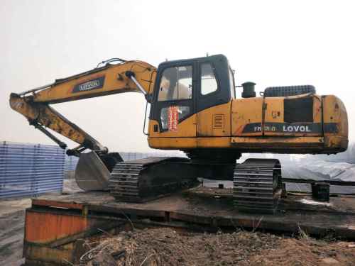河南出售转让二手8000小时2010年福田雷沃FR230挖掘机