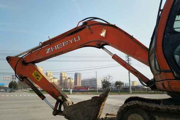 河南出售转让二手16000小时2011年振宇ZY80挖掘机