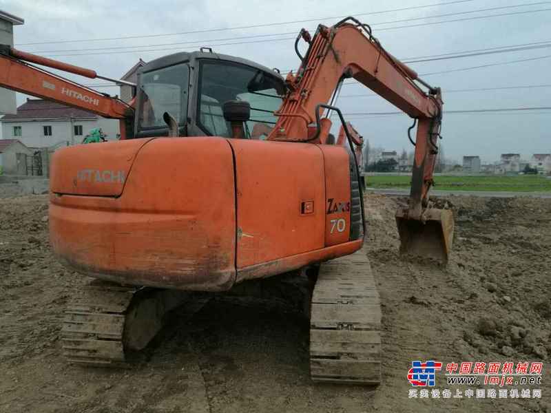 安徽出售转让二手10800小时2008年日立ZX70挖掘机