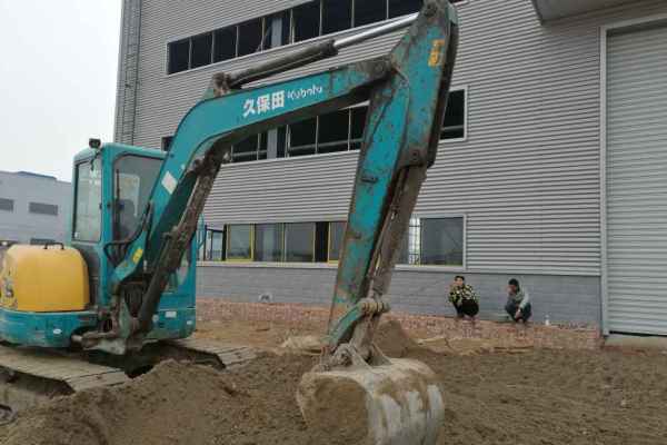 河南出售转让二手5000小时2011年久保田KX161挖掘机