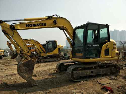 河南出售转让二手3856小时2011年小松PC70挖掘机