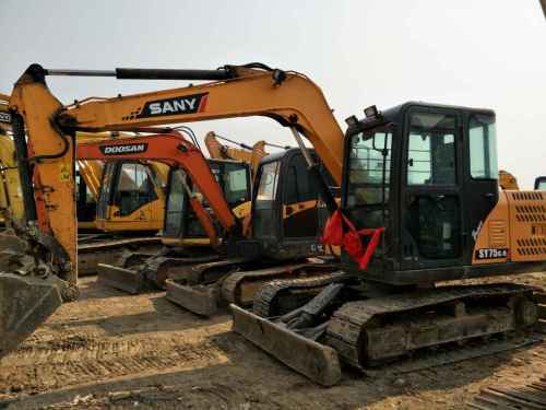 河南出售转让二手3552小时2013年三一重工SY75C挖掘机