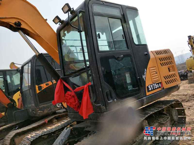 河南出售转让二手3552小时2013年三一重工SY75C挖掘机