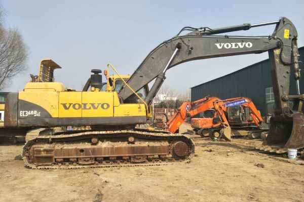 河南出售转让二手4600小时2012年沃尔沃EC360BLC挖掘机