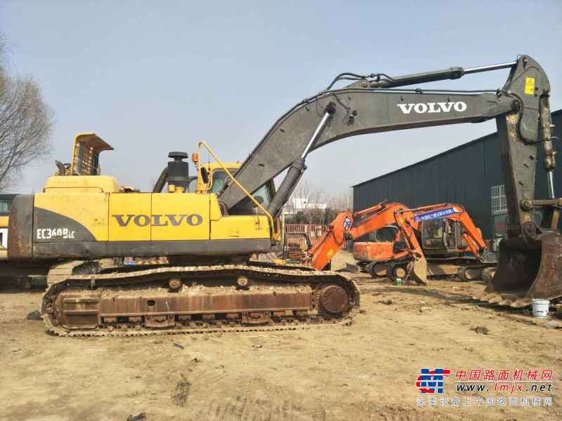 河南出售转让二手4600小时2012年沃尔沃EC360BLC挖掘机