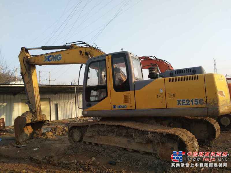 河南出售转让二手4100小时2012年徐工XE215C挖掘机