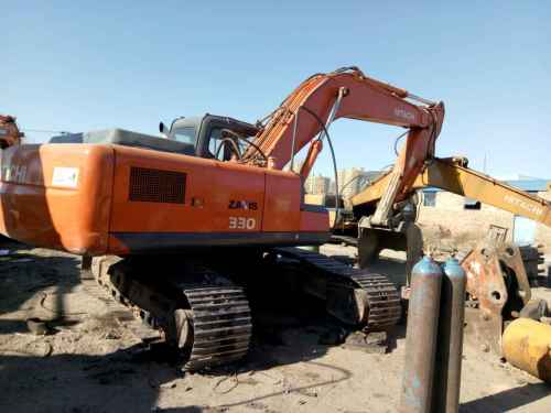 内蒙古出售转让二手10000小时2006年日立ZX200挖掘机