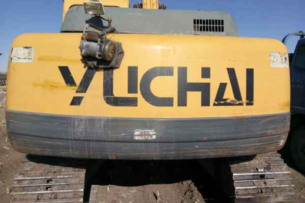 吉林出售转让二手2400小时2009年玉柴YC135挖掘机