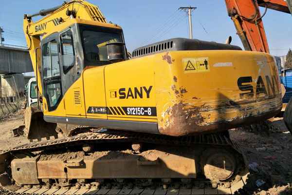 山西出售转让二手5000小时2010年三一重工SY215C挖掘机