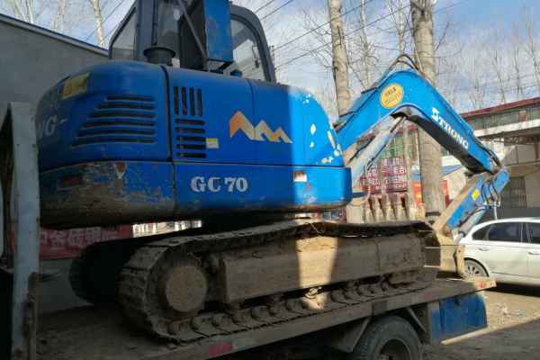 河南出售转让二手6000小时2012年山重建机GC60挖掘机