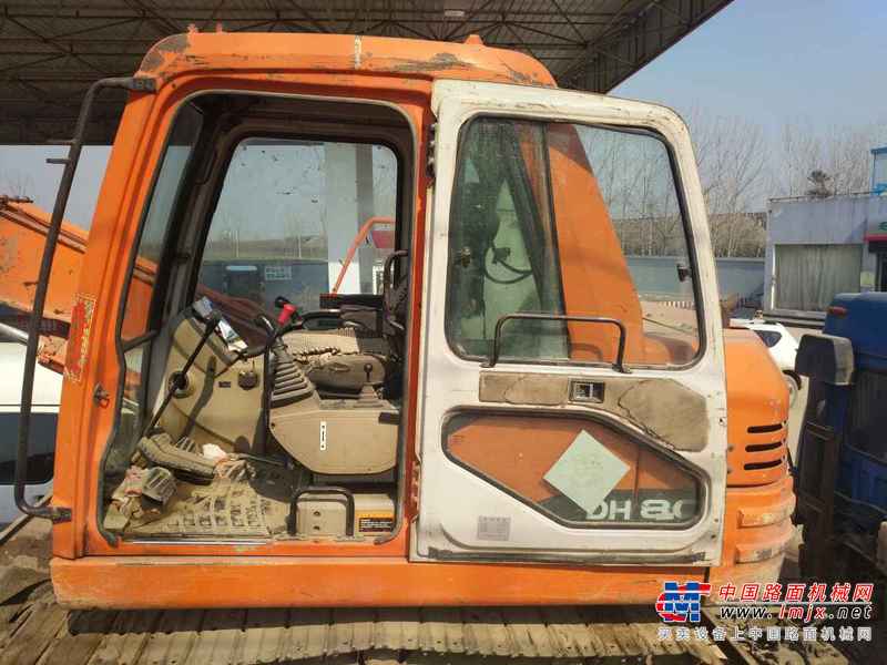 河南出售转让二手7200小时2011年斗山DH80挖掘机