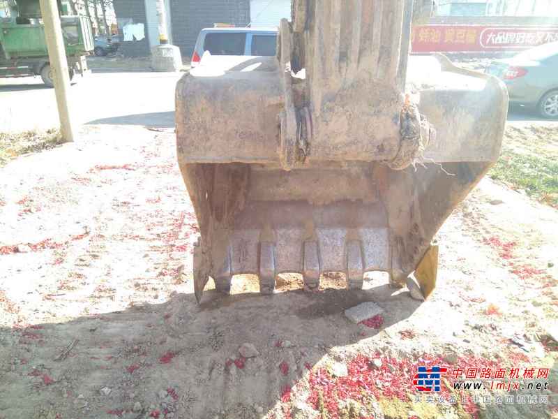 山东出售转让二手8000小时2007年现代R225LC挖掘机