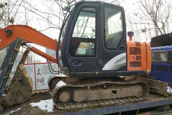 河南出售转让二手4500小时2013年日立ZX60挖掘机