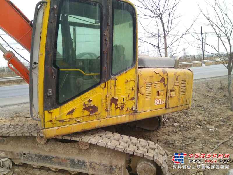 山东出售转让二手6000小时2012年恒特重工HT80挖掘机