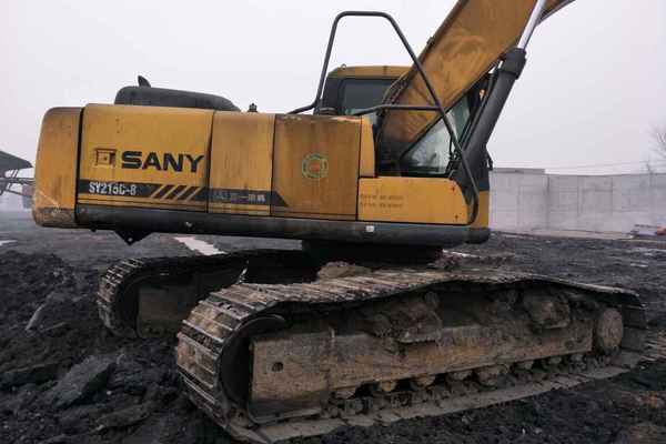 河南出售转让二手7000小时2009年三一重工SY215C挖掘机