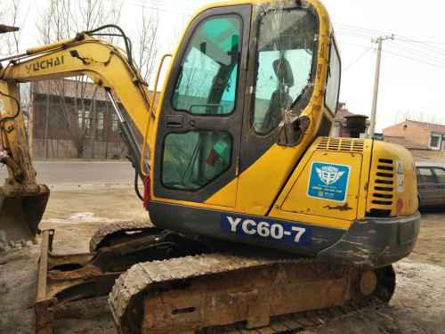 山西出售转让二手6000小时2007年玉柴YC60挖掘机
