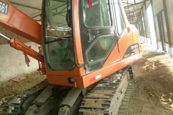 黑龙江出售转让二手7000小时2011年斗山DH80GOLD挖掘机