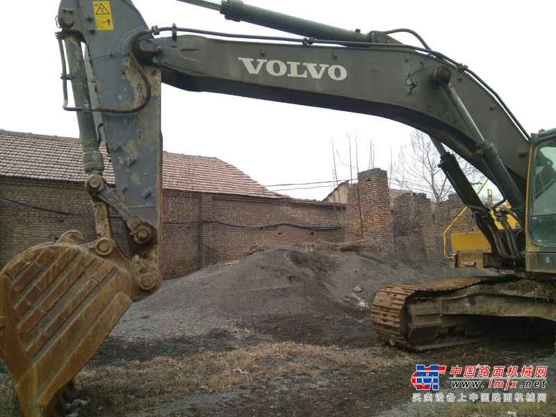 山东出售转让二手12800小时2010年沃尔沃EC360BLC挖掘机