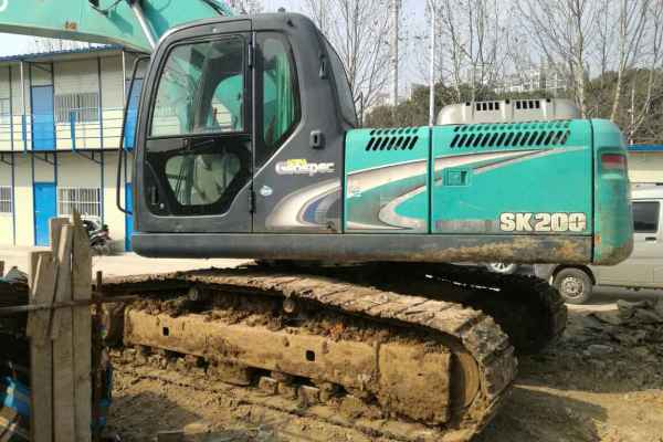 安徽出售转让二手8700小时2009年神钢SK200挖掘机