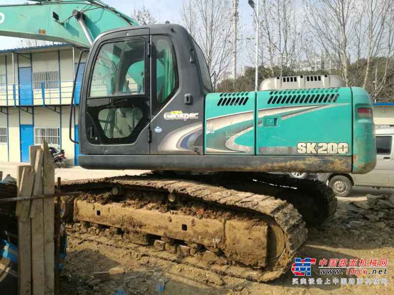 安徽出售转让二手8700小时2009年神钢SK200挖掘机