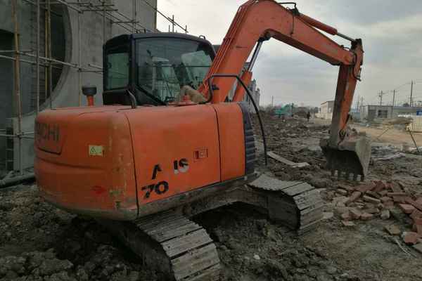 安徽出售转让二手5600小时2013年日立ZX70挖掘机