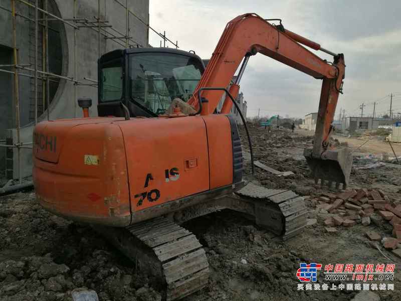 安徽出售转让二手5600小时2013年日立ZX70挖掘机
