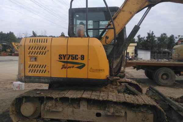 湖北出售转让二手7000小时2012年三一重工SY75C挖掘机