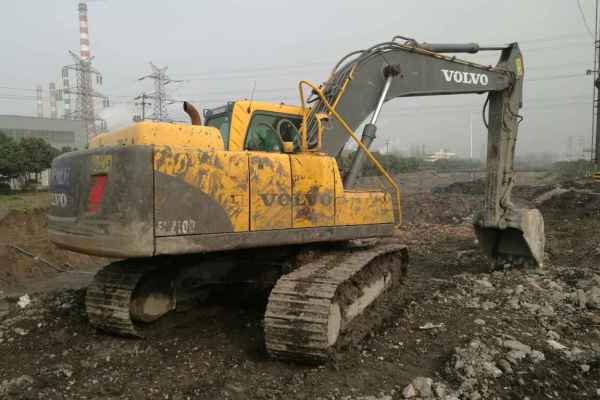 安徽出售转让二手9600小时2010年沃尔沃EC210B挖掘机