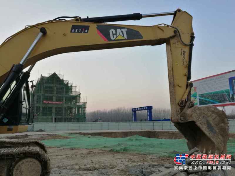 河南出售转让二手4500小时2013年卡特彼勒320D挖掘机