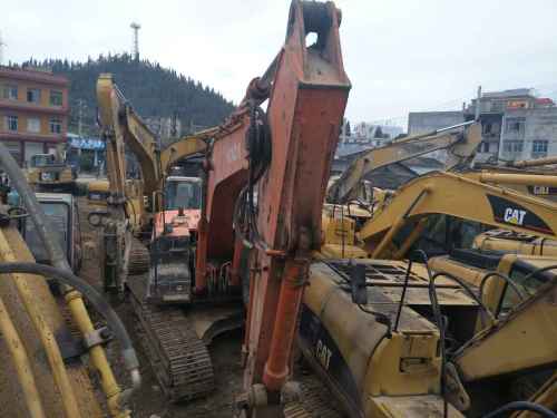 贵州出售转让二手14000小时2008年日立EX210挖掘机