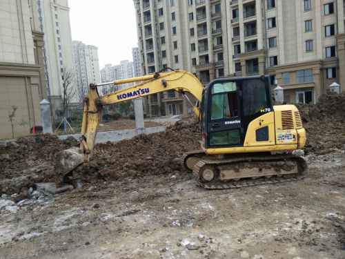 安徽出售转让二手7500小时2011年小松PC70挖掘机