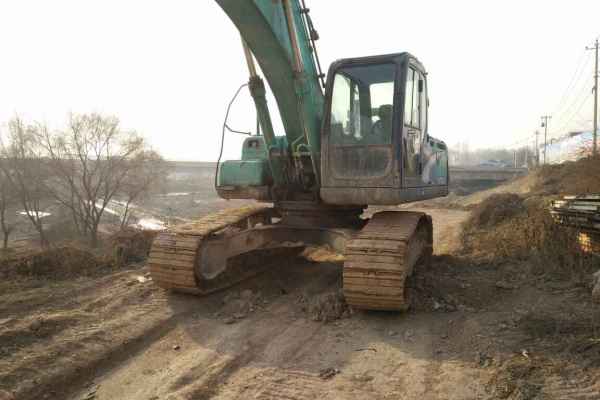 河北出售转让二手9800小时2008年神钢SK250挖掘机