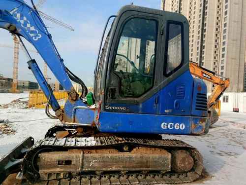 山西出售转让二手8000小时2009年山重建机907B挖掘机