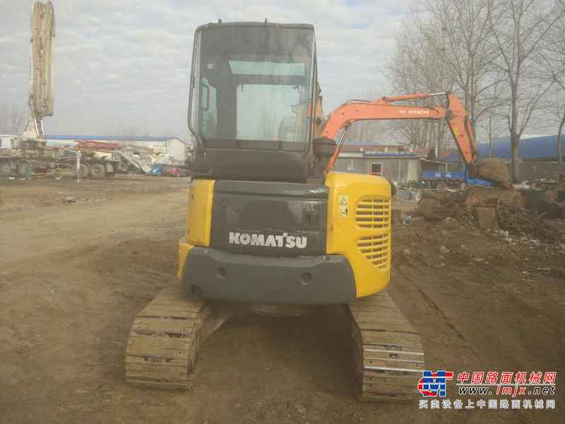 山东出售转让二手6000小时2007年小松PC55MR挖掘机