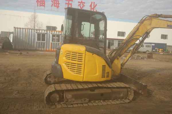 山东出售转让二手6000小时2007年小松PC55MR挖掘机