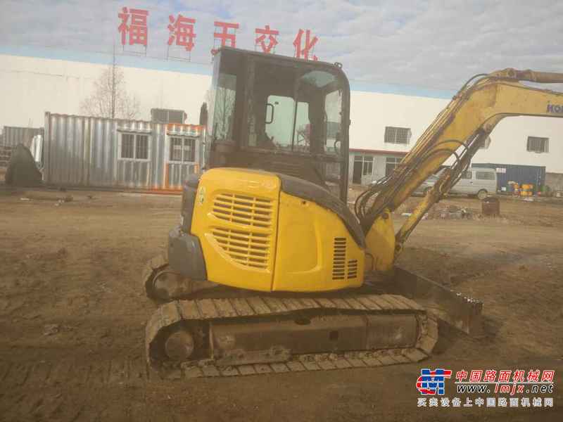 山东出售转让二手6000小时2007年小松PC55MR挖掘机